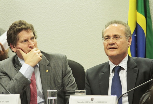 Renan na audiência pública da comissão mista que examina a Medida Provisória 579/2012