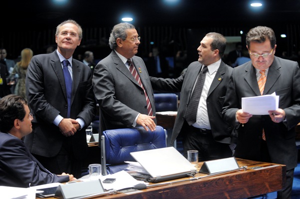 Renan no plenário do Senado Federal/ Agência Senado